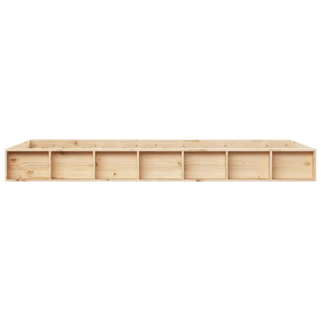 Giroletto-Struttura Letto 120x190 cm Small Double in Legno Massello 584570