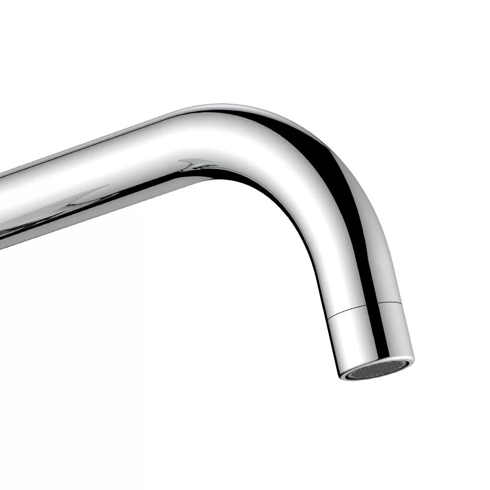 Miscelatore lavello bocca alta in ottone cromato con risparmio acqua – Serie Allen