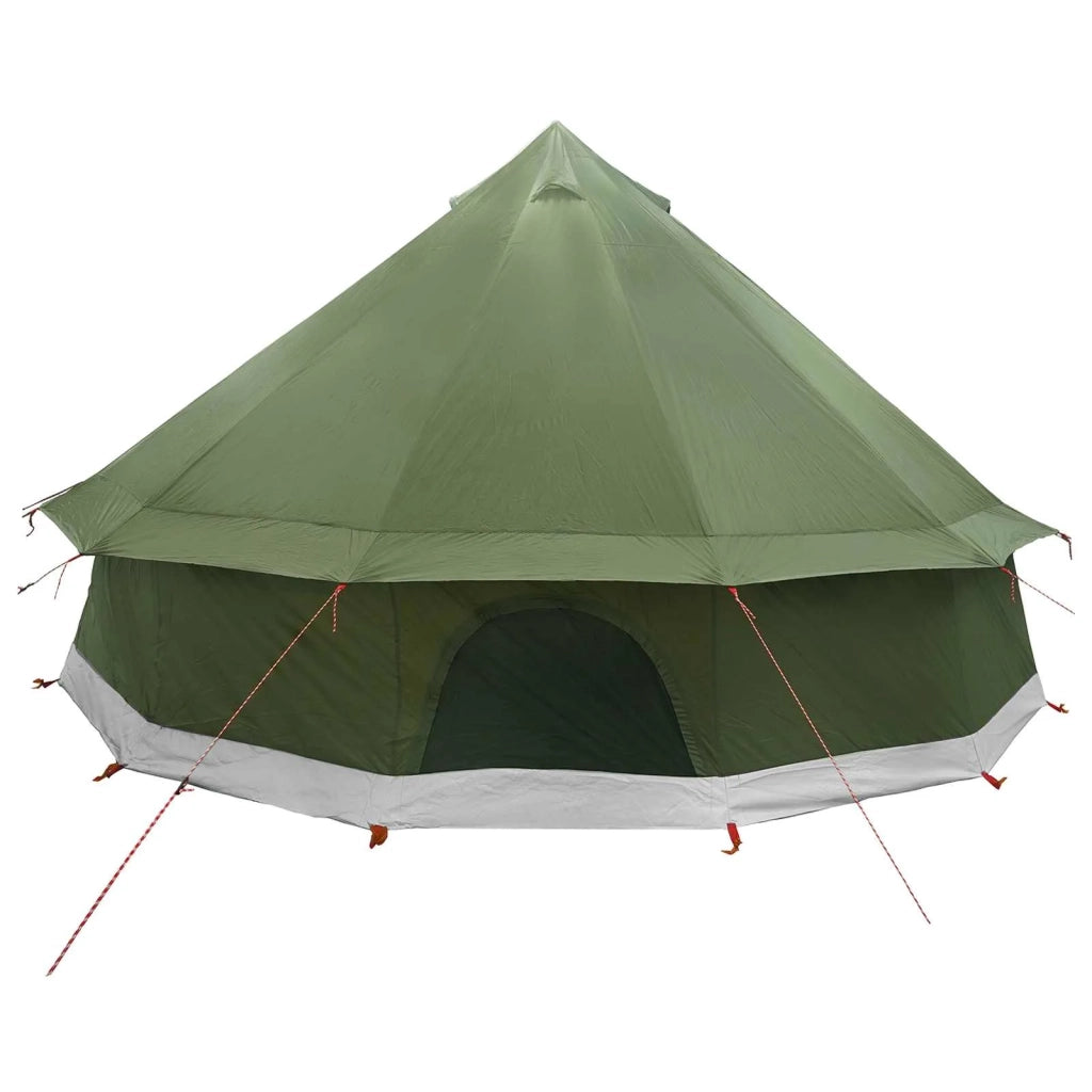 Tenda Tipi Verde Oliva 400 x 400 x 250 cm Poliestere e Acciaio 42029028
