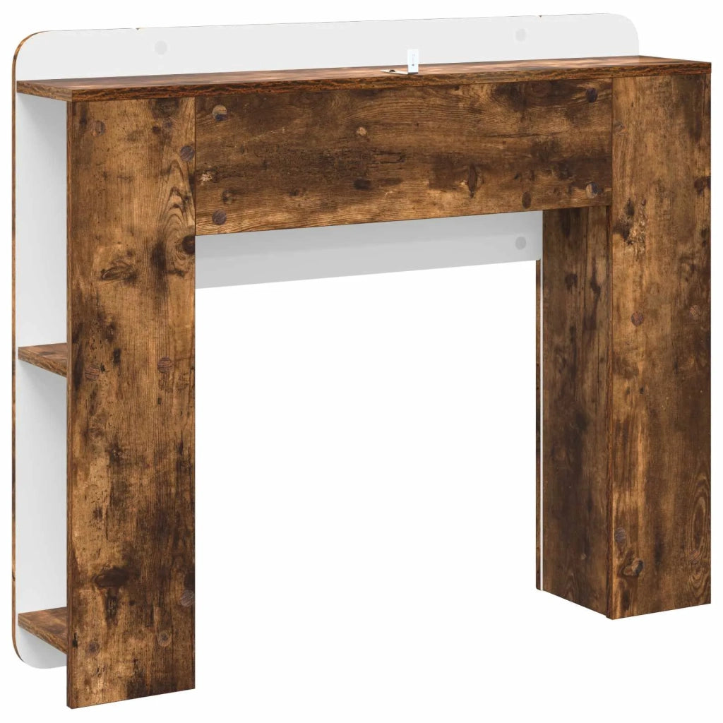 Testata del letto Rovere Fumo Legno ingegnerizzato