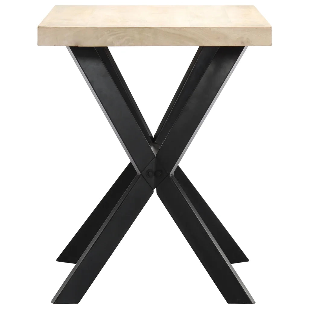 Tavolo da Pranzo 120x60x75 cm in Legno Massello di Mango 247442