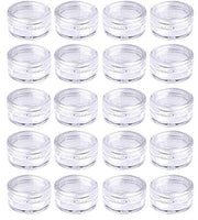 20 proiettili trasparenti da prova da 5 ml, senza bolle e riempibili, con motivo a labbra, per labbra, scrub e cosmetica fai da te.