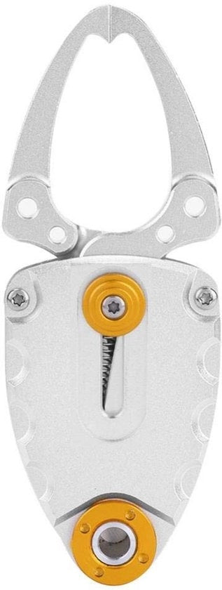 Tang per Pesca in Acciaio Inossidabile - Clip Galleggiante - Attrezzo Ripiegabile - Clip Leggero - Resistente ai Colpi - Duraturo