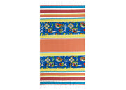 Telo Mare Fouta Per Spiaggia Fantasia Rigata Multicolore Leopard Pesci - Fouta - Costa Rica Pesci