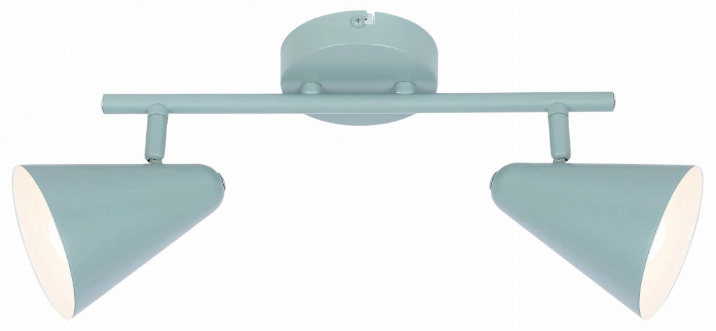 Plafoniera Candellux AMOR 92-63335 grigia metallo 2xE14