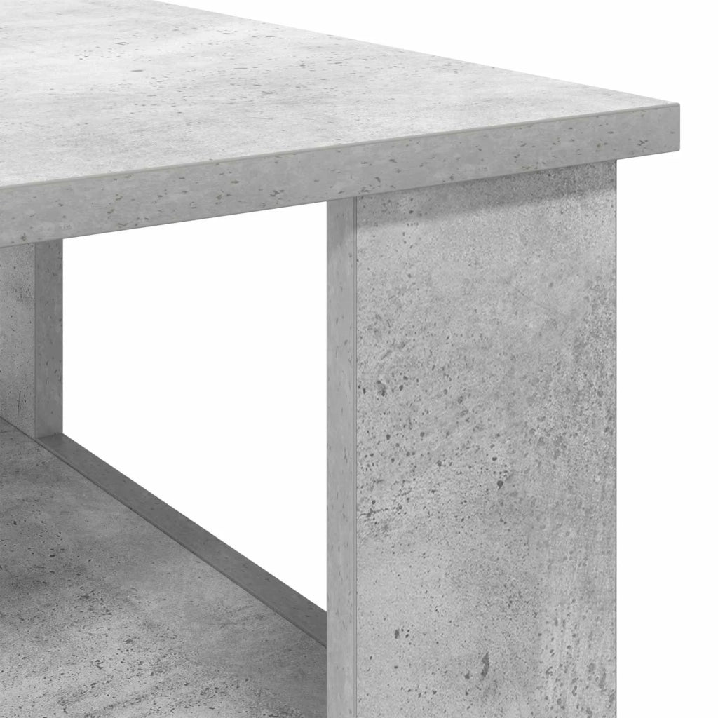 Tavolino da salotto Grigio cemento 57 x 55 x 45 cm 8000247