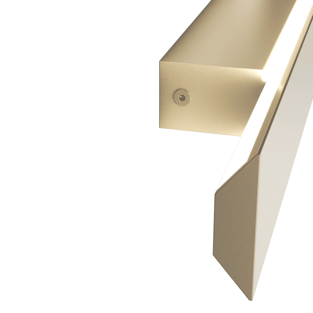 MALIKA APPLIQUE 40 CMORO CHAMPAGNE LED CCT SWITCH 3000/4000/6000°K 70W 9109-9424LM CRI 90