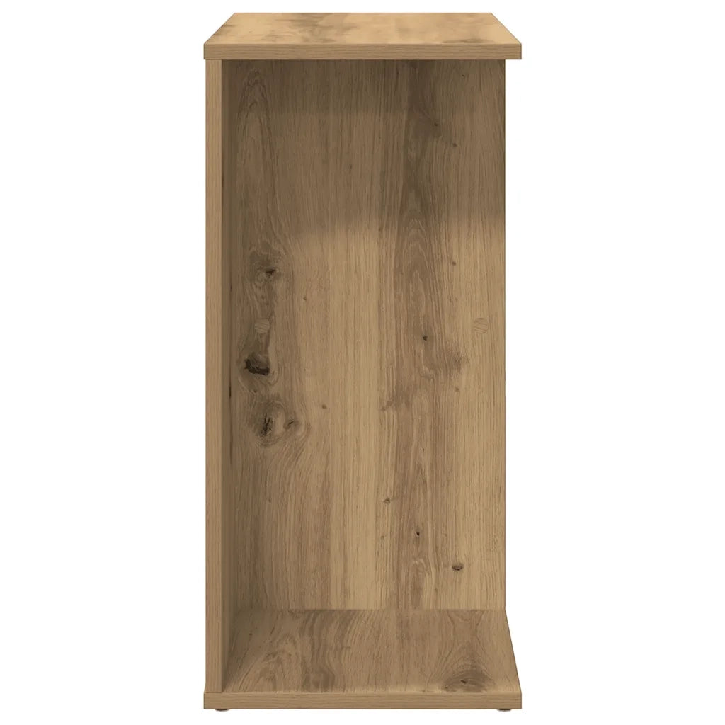 Set di 2 Comodini | Armadio da Notte | Mobiletto da notte Rovere Artigianale 46,5x29x61cm Legno Multistrato