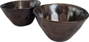 Set di 2 ciotole in ceramica - Ciotola di minestra eco-friendly bio organica sostenibile
