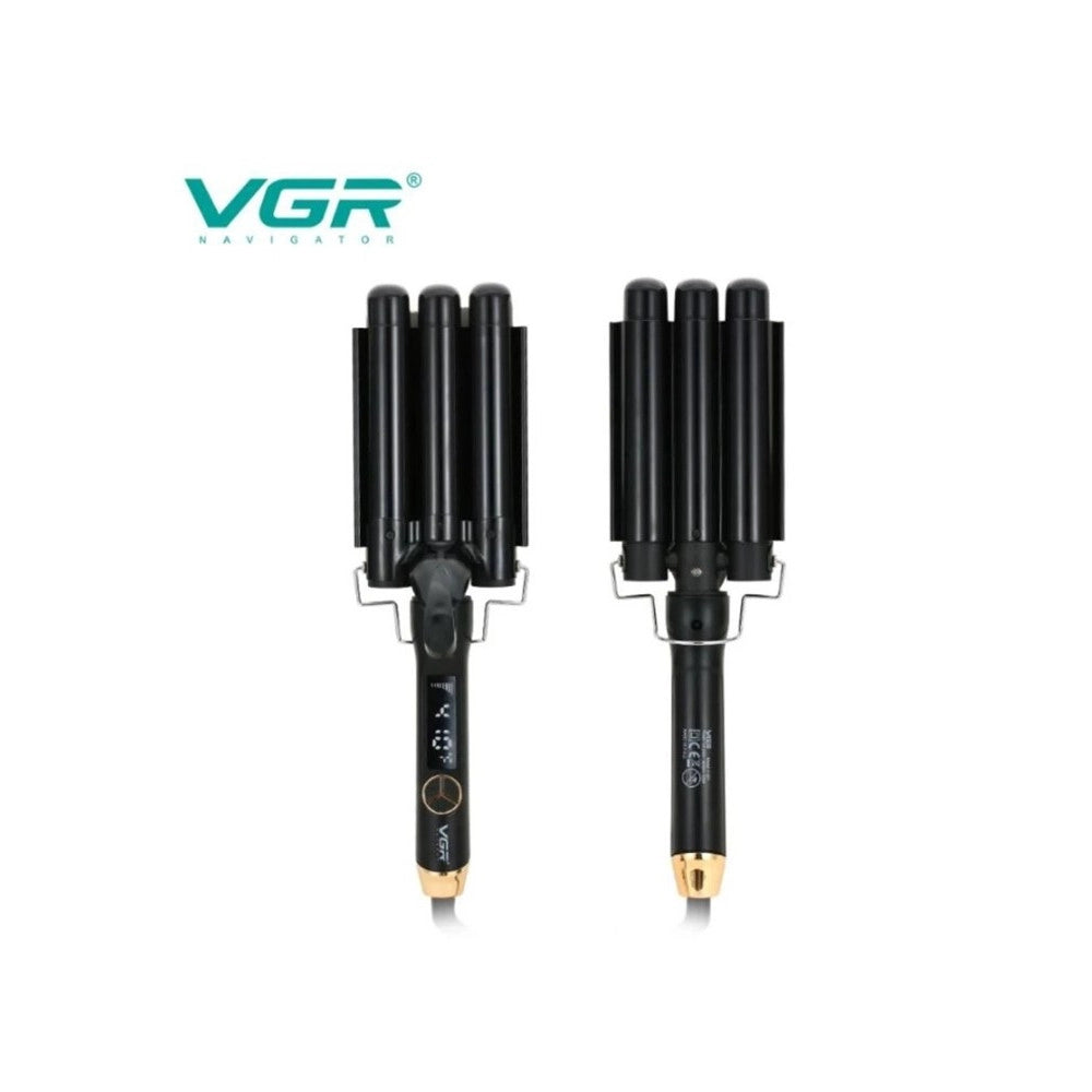 Trade Shop - Vgr V-591 Arricciacapelli Professionale 3 Barili Onde Styler Parrucchiere Shop -
