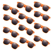 Solebrille per Bambini - 24 Stuks - Protezione UV400 - Lenti Polarizzate - Solebrille da Festa - Colore Arancione