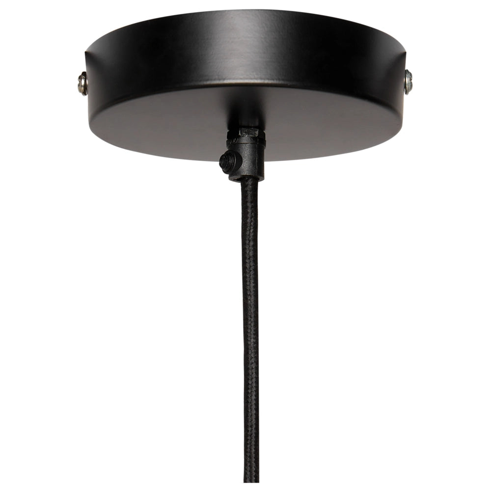 Lampada a sospensione con paralume in corda di cotone beige Japandi Stile naturale