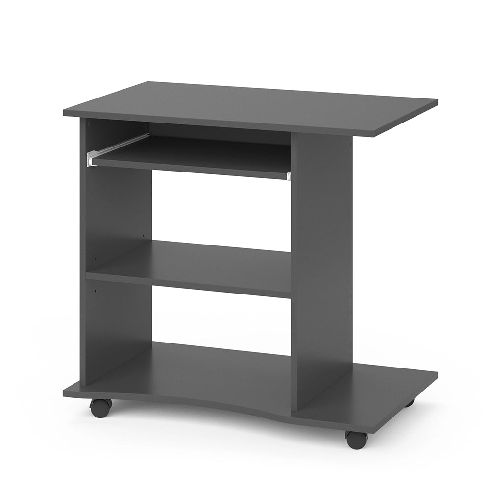 Vicco Scrivania con ruote Antracite 80 x 50 cm