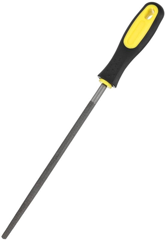Vijl metallo con manico in PVC, diamantato, 8 pollici, acciaio ad alta carbonazione, per legno/metallo/keramica/vetro/pietra/oggetti di moda/tessere/DIY