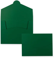 5 fogli di carta forte per DIN A4 e DIN C4 in verde scuro - 22 x 30,5 cm - 240 g/m² - adatto come mappe di presentazione, applicazione, progetto