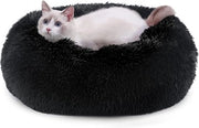 Cuscino per gatti, letto per gatti, pieghevole, per gatti o piccoli cani, morbido, peloso piuma sintetica 40cm