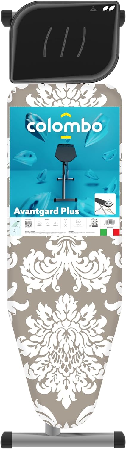 Asse da stiro Ultraleggero con piano 130x44 Avantgard Plus ,salvaspazio,COLOMBO