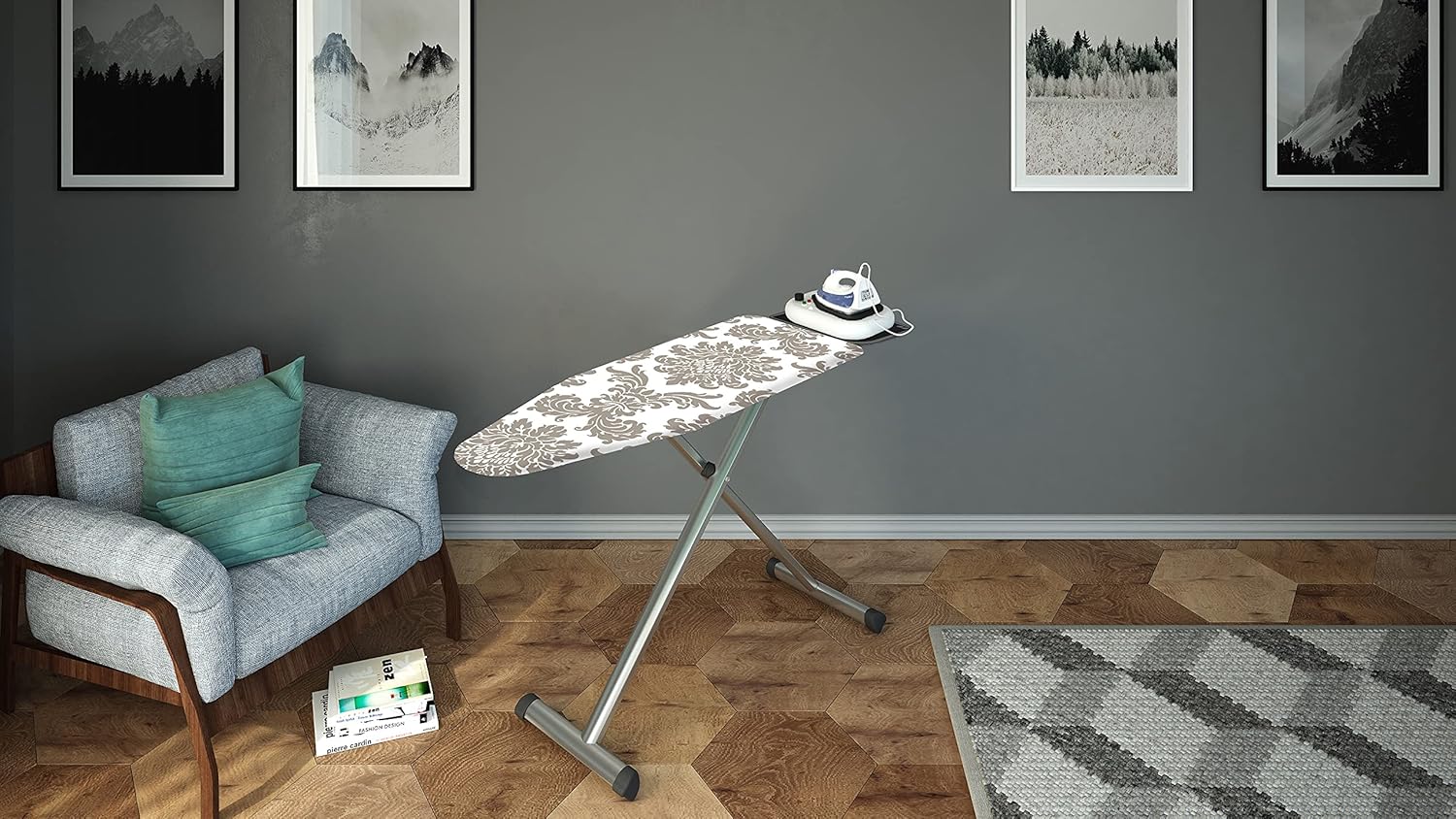 Asse da stiro Ultraleggero con piano 130x44 Avantgard Plus ,salvaspazio,COLOMBO