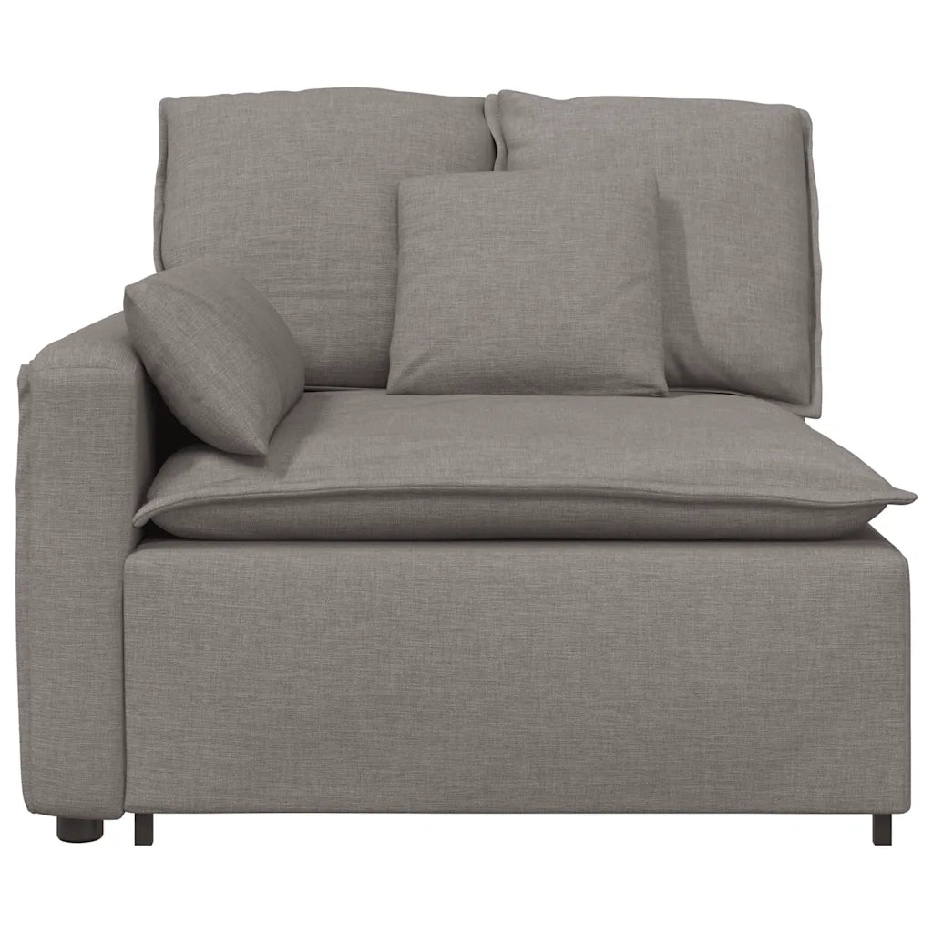 Modulo Terminale Bracciolo Divano Modulare con Cuscini 100 cm CFW8550958