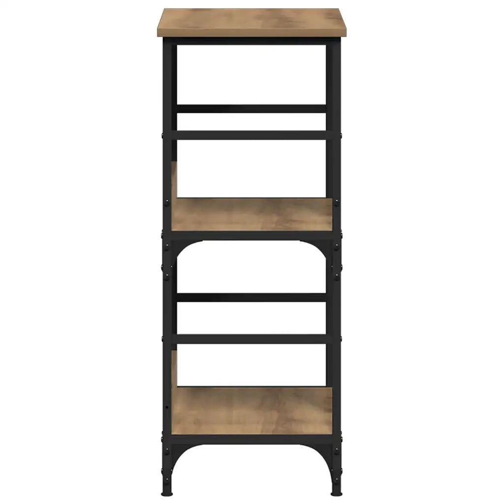 Libreria Rovere Artigianale 50x33x82 cm Legno Multistrato 857465