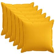 Federa 6 pz HOUTEN Giallo Chiaro 80 x 80 cm Lino 921568