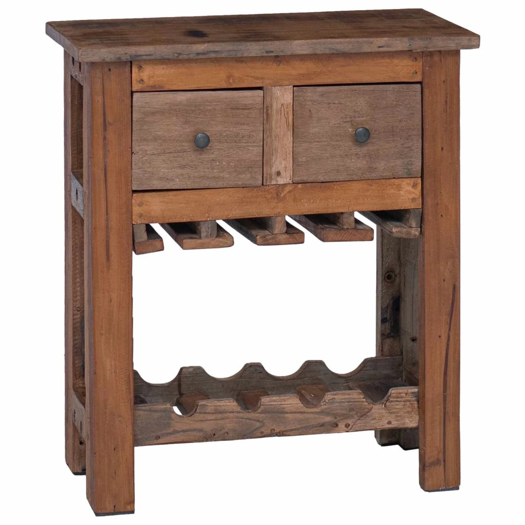 Armadietto Marrone 60 x 30 x 70 cm Legno Recuperato Massello 42012372