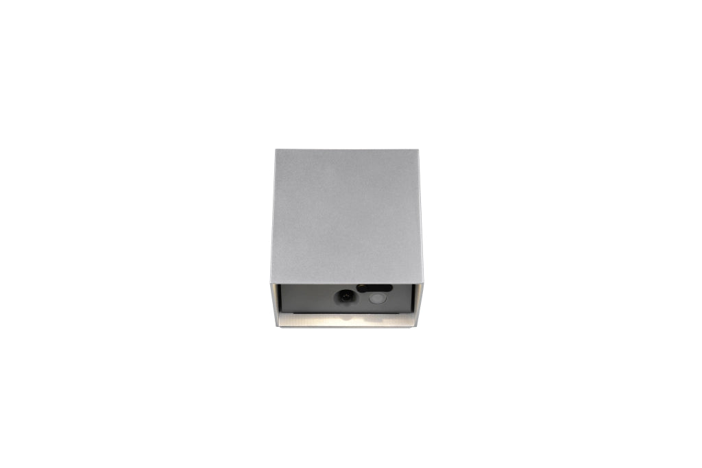 Applique esterna LED 1W IP44 con sensore grigia GENIE RL