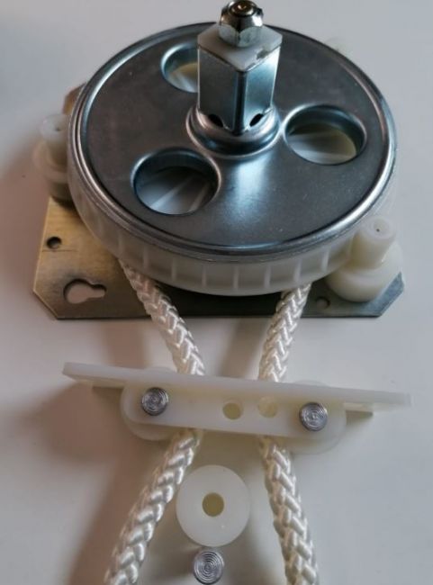 Avvolgitore a frizione MICROLIFT - Avvolgitore Microlift manovra a destra