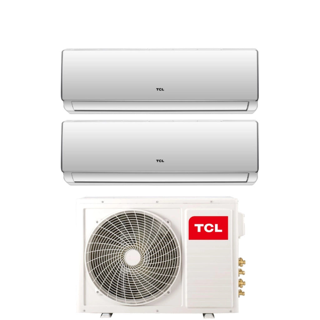 Climatizzatore Condizionatore TCL Dual Split Inverter serie ELITE F2 12+12 con MT1821 R-32 Wi-Fi Integrato 12000+12000
