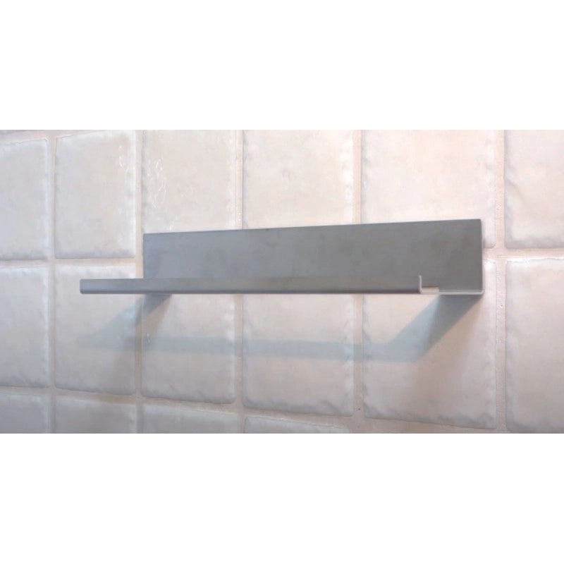 Barra Portasciugamani NIVA in acciaio inox con adesivo 70 x33,5 x7 cm