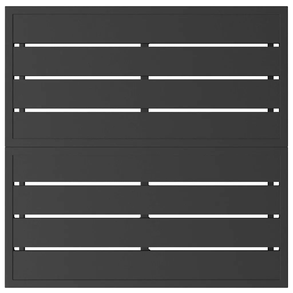 Mobili da Esterno Nero 70 x 70 x 32 cm Metallo CFW8749475