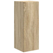 Mobile TV da Parete | Armadietto TV | Mobile Porta TV Sonoma 30 x 31 x 80 cm Legno multistrato