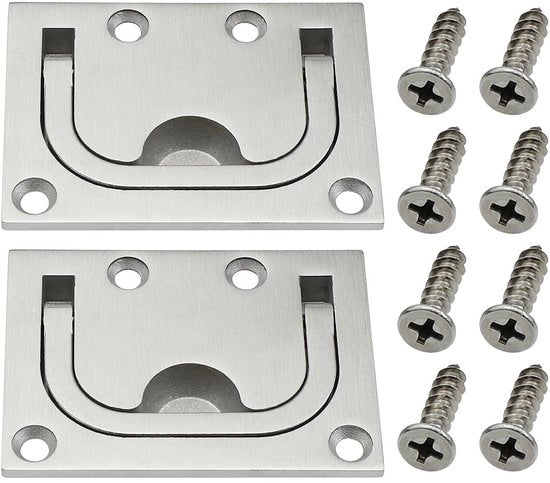 Anello per Porta in Acciaio Inossidabile - Incassato