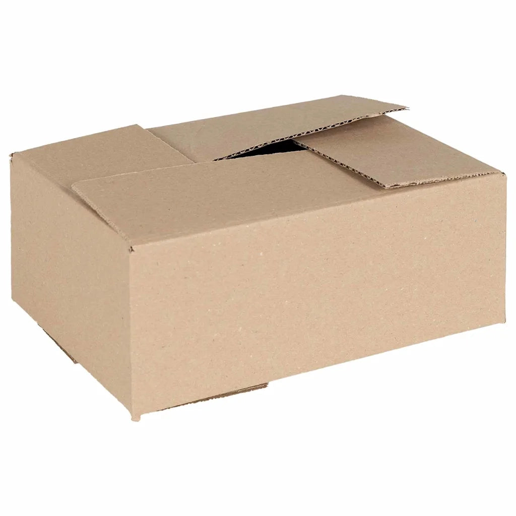 Scatola Pieghevole 50 pcs Naturale 25 x 17,5 x 10 cm Cartone 4106566