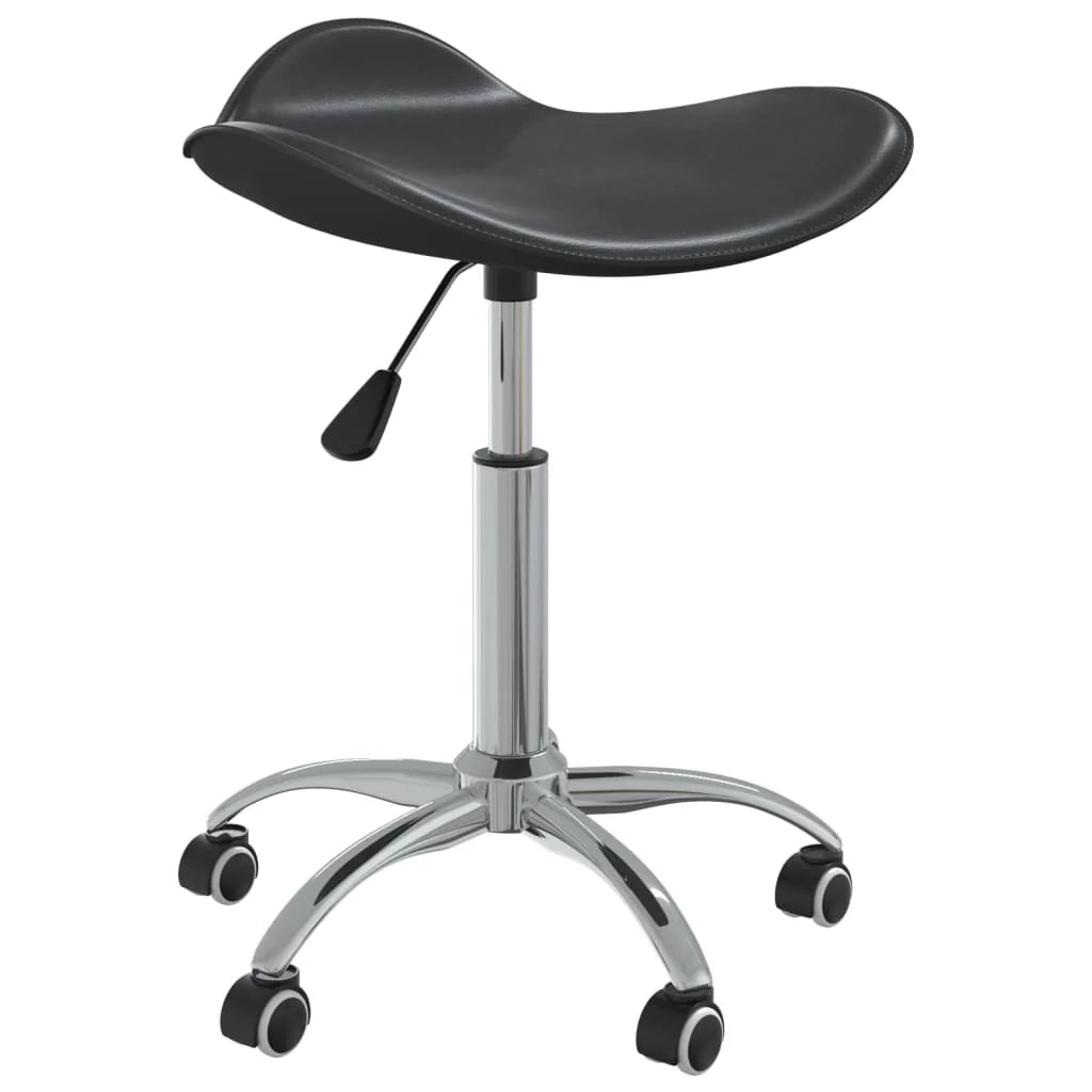 Sedia da ufficio/sedia da studio/sedia da ufficio in similpelle nera 02_0024039