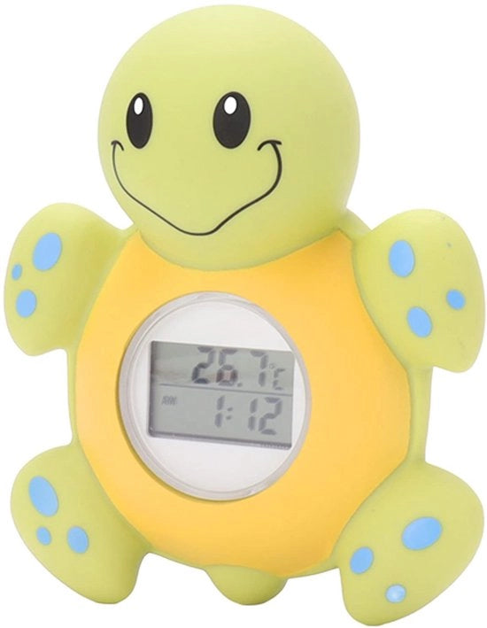 Termostato per acqua per bambini - Snel e preciso - Schildpad - Allarme temperatura - Adatto per bambini - Bagno