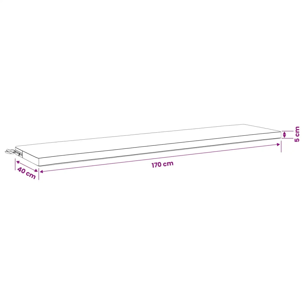 Cuscini per Panchina a 2 Pezzi SOEST 2 pz 100% Poliestere Beige 949107