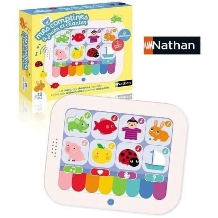 Le mie filastrocche da suonare e cantare - Gioco interattivo - NATHAN - Scopri e canta 8 filastrocche!