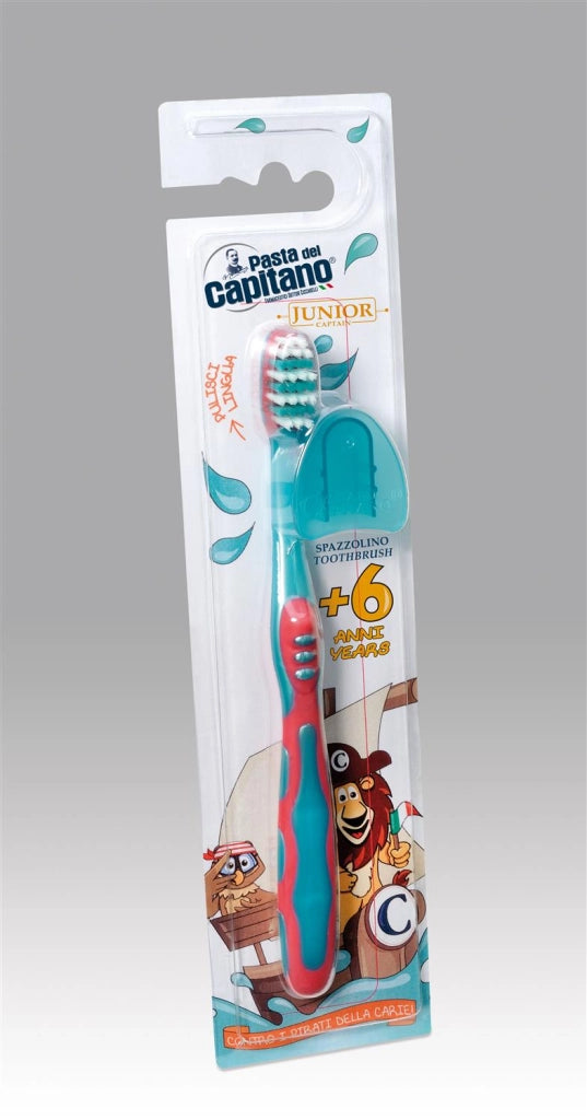 PASTA DEL CAPITANO SPAZZOLINO DENTI JUNIOR +6 ANNI COLORI ASSORTITI