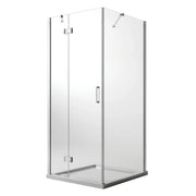 Box Doccia 70x30 CM H190 Trasparente con Easyclean mod. Flip Anta + Fisso