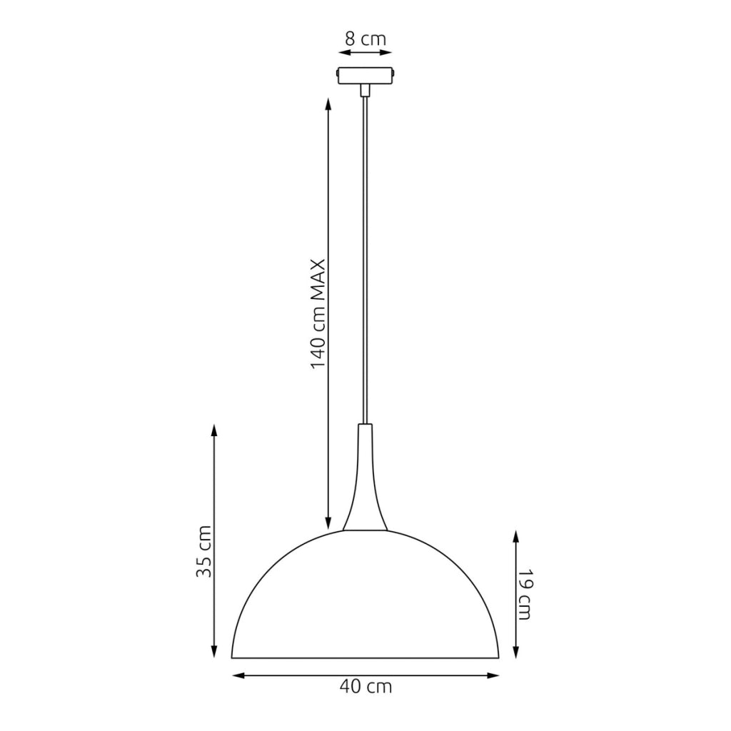Lampada a sospensione Nautica in acciaio nero e legno