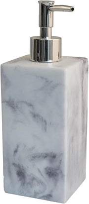 Labor Dispenser Sapone Poliresina Serie Marble – Effetto Marmo Bianco
