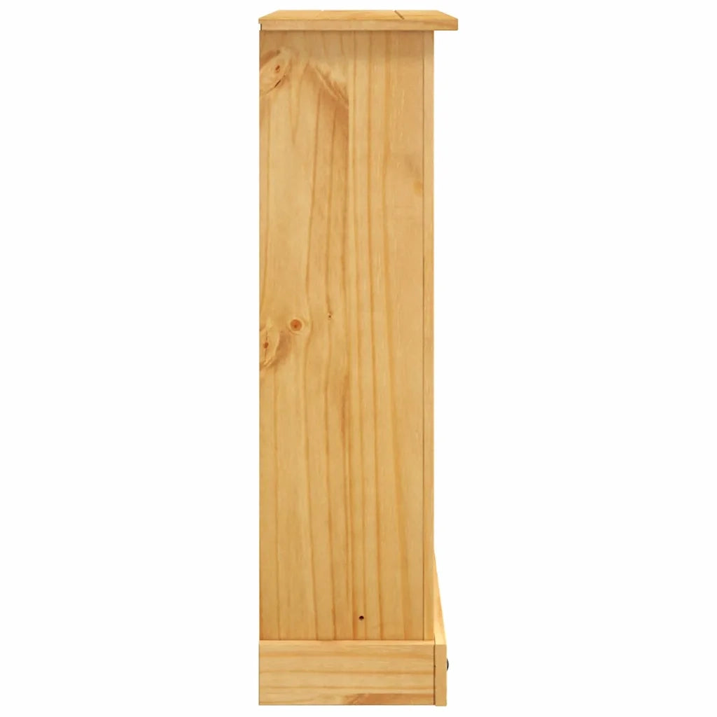 Libreria a 3 Ripiani Pino Messicano Corona Range 80x29x100 cm 243745