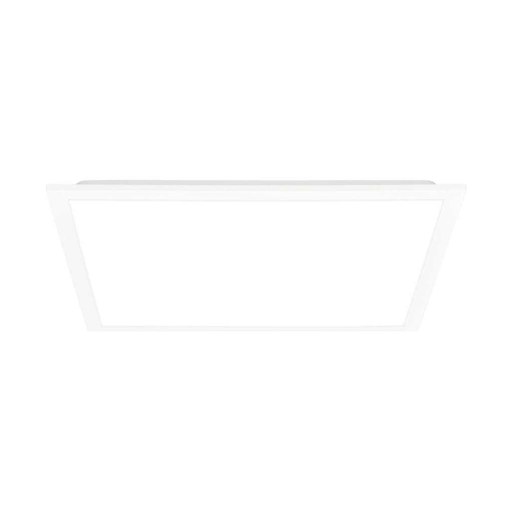 Plafoniera Moderna Simple Metallo Bianco Led Integrato 24W 4000K Ip44
