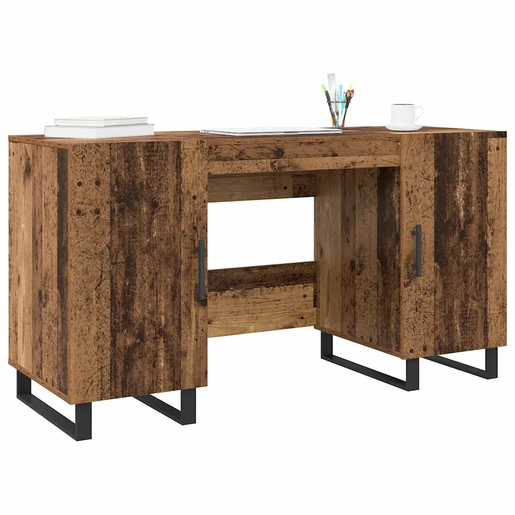 Scrivania Legno vecchio 140 x 50 x 75 cm Legno multistrato