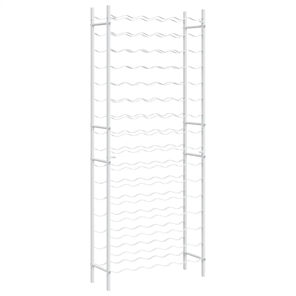 Portabottiglie per 96 Bottiglie Metallo Bianco CFW7043924