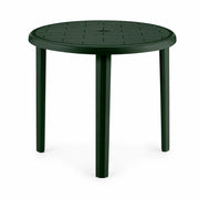 TAVOLO IN POLIPROPILENE 'TONDO' verde  - BICA