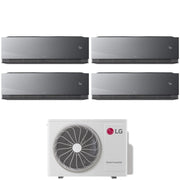 Condizionatore LG Quadri Split ARTCOOL MIRROR AI AIR 9+9+9+9 con MU4R25 R-32 Wi-Fi Integrato