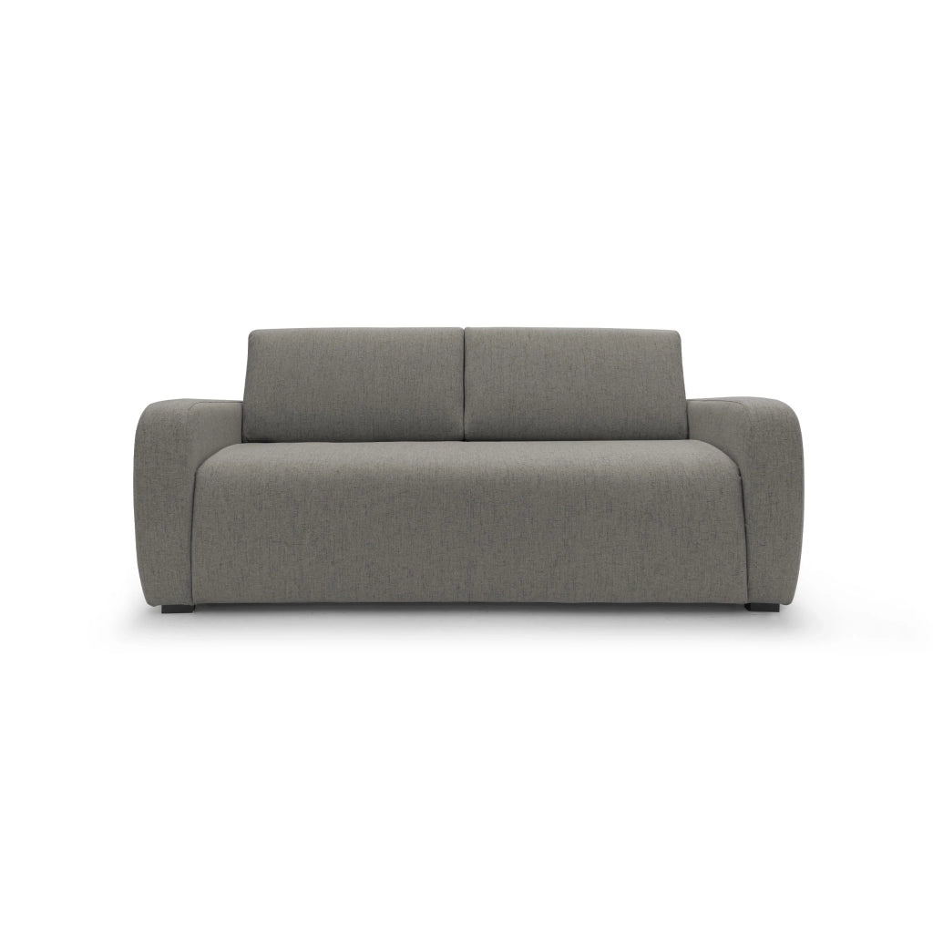 Duna Divano letto matrimoniale con materasso 20 cm in tessuto impermeabile T03 215 cm (mat. 160x197) talpa