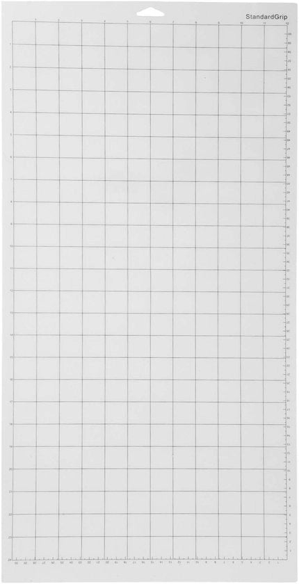 Tavolo per tagliare 30 x 61 cm - PVC duraturo - Antiscivolo - Colla standard - Raster - Compatibile con Cricut - Matrice di taglio